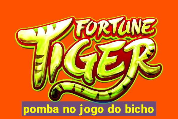 pomba no jogo do bicho