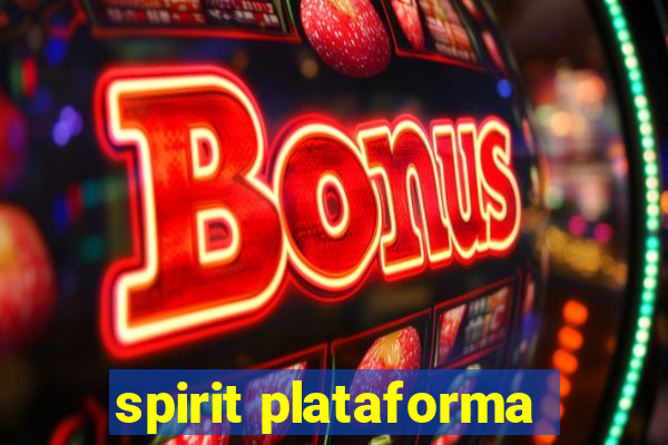 spirit plataforma