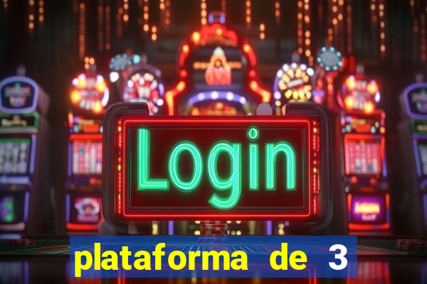 plataforma de 3 reais pg