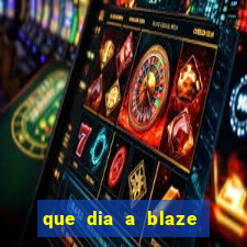 que dia a blaze paga o cashback