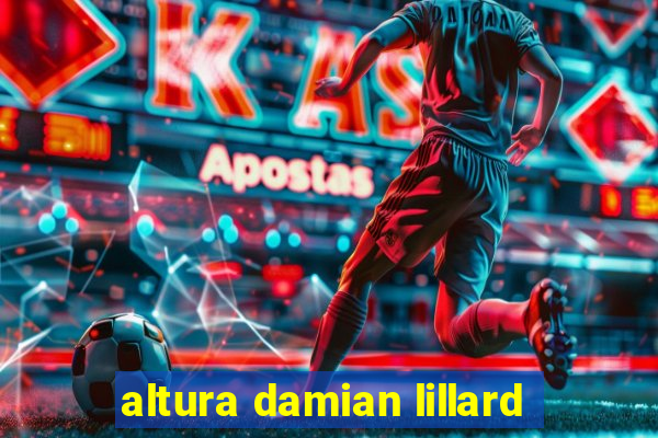 altura damian lillard