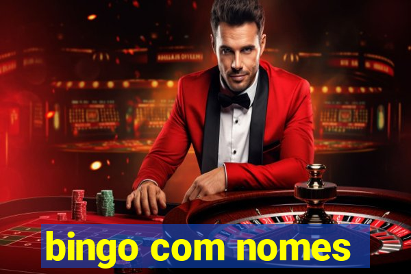 bingo com nomes