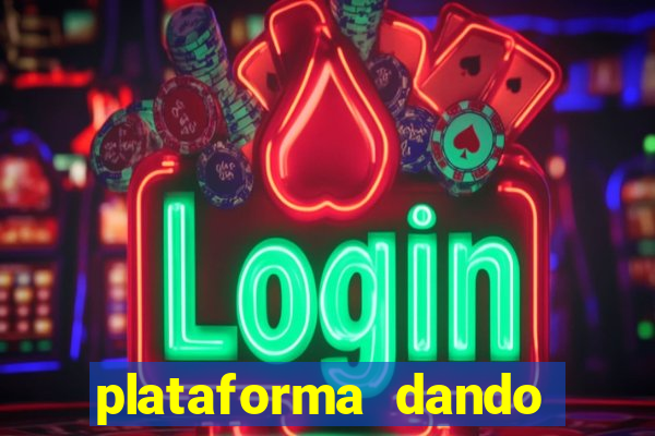 plataforma dando bonus de cadastro