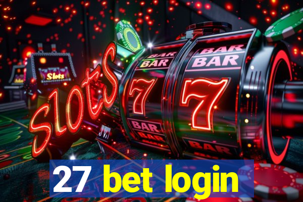 27 bet login