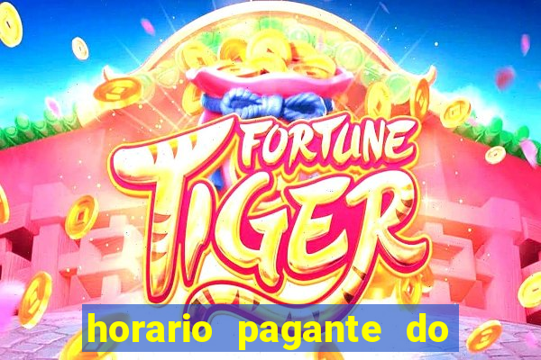 horario pagante do fortune tiger