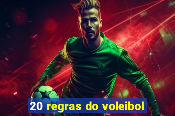 20 regras do voleibol