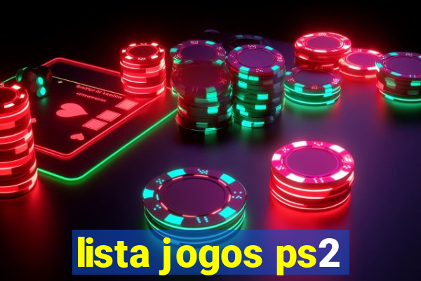 lista jogos ps2