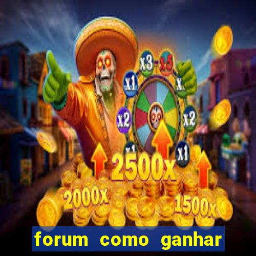 forum como ganhar na loteria