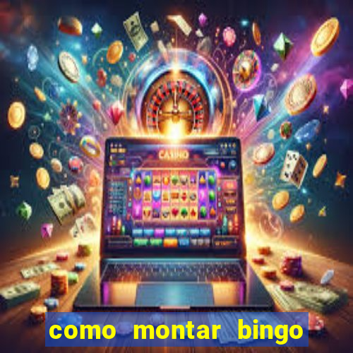 como montar bingo brinquedos toia
