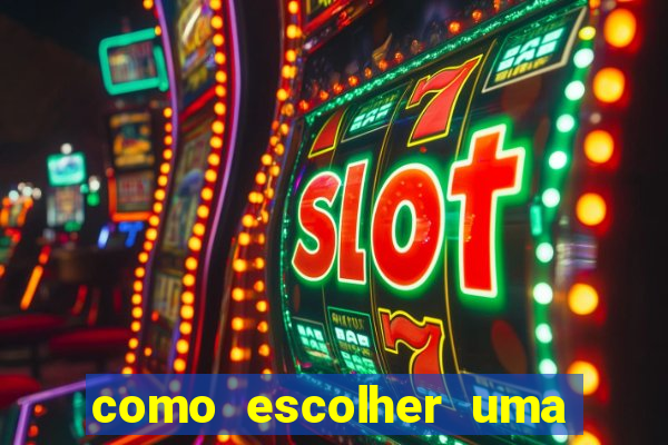 como escolher uma boa cartela de bingo